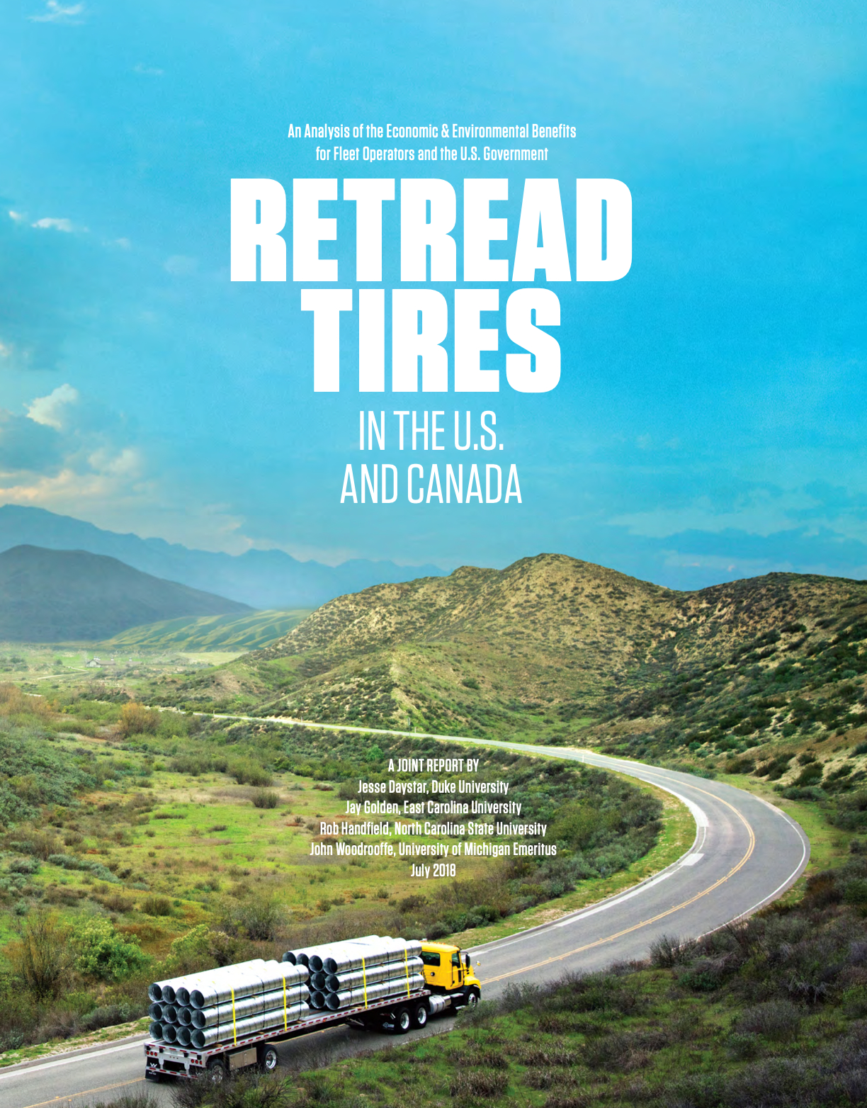 Economic & Environmental Benefits of retread tires in US and Canada 
